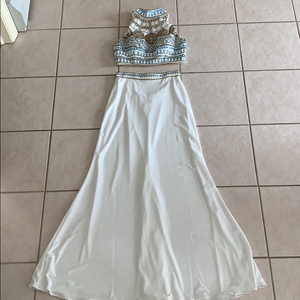 Sherri Hill Two Piece Gown
